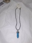 Natural Quartz Crystal Stone Point Chakra Healing Gemstone Pendant Necklace   