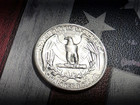 1941  p  Washington Quarter Silver 25   - Bu - Highly Lustrous- Free Ship
