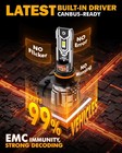 Auxbeam 9005 H11 Led Headlight Bulbs Combo Kit High Low Beam 60w 20000lm 6000k