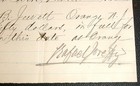 Rafael Joseffy Piano Document Signed 1886 Payment Receipt  150 Theodore Thomas