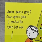 Hallmark Christmas Greeting Card Holiday Stories Happy Dog Tree Humor 5x7