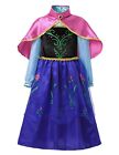 Anna Frozen Princess Dress Up Set Girls Costume Us Fast Shipping