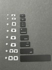 For Apple Macbook Pro  ac06 Ap08  Keyboard Key Cap Replacement A1398 A1425 A1502