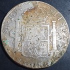 Peru Spanish Colonial 8 Reales Ferdin Ferdinand Vii 1814 Limae Jp Lima Mint