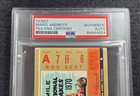 Rare 1970 Mario Andretti Signed Original Indianapolis 500 Race Ticket-psa