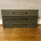 Ampico Roll Lot Of Three Green Boxed Rolls Ave Maria Played Richard Hageman