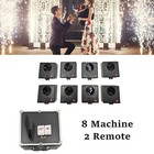 8pcs Cold Spark Machine Stage Firework Effects For Party Wedding Remote Control