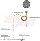 7 Color 300f Water Temperature Gauge Kit - Includes Electronic Sensor And Wiring