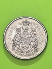 1964 Canadian Half Dollar Canada 50 Cent 0 800 Silver  Ag   Nice Coin  
