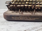 Antique Oliver Batwing Typewriter No 9