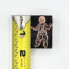 Vintage Printing Block Small Child Boy Letterpress Copper Type On Wood