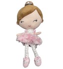 Baby Starters Plush Snuggle Buddy Baby Doll Soft Pink Ballerina Tutu Lovey 11   
