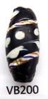 Nice Old Venetian Glass Lewis And Clark  African Trade Bead Native Vb200 Bg 55