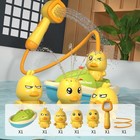Baby Duck Bath Shower Toy Water Spray Fountain Bathtub Swimming Pool Toy For Kid