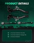 4pcs Front Suspension Kit Inner Outer Tie Rods Fit Altima 2007-2012 2013 Coupe