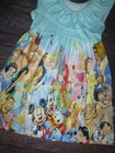New Boutique Disney Cartoon Characters Girls Dress 