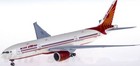 1 200 32cm Hogan Air India Boeing 777-200 Passenger Airplane Abs Plastic Model