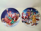 Lot Of 3 Vintage Mcdonald   s Plastic Holiday Collectors Plates 90s  00s Seasons 