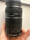 Canon Eos Rebel T3i 18 Mp Digital Slr Camera - Black   Brand New 55-255mm Lense 