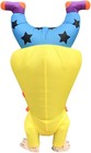 Inflatable Clown Costume Funny Fancy Outfit Adult Blow-up Costume Cosplay Cos   