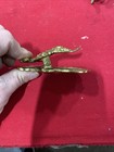 Vintage Brass 4 Inch Letter Holder Signed England Made In England Collectible