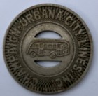 Vintage Transportation Transit Token Lot Ontario Highway Ttc Subway Bus Fare