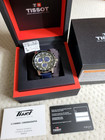 Nib Tissot Supersport Chronograph Quartz Black Dial Watch T1256171705103