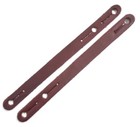 Heel Straps Leather Spur Tie Downs Pair By Weaver Leather New