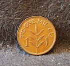1942 Palestine  british Mandate  Mil  Good Grade  Km-1  pa9 