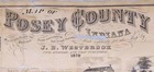 1870 Map Of Posey County Indiana