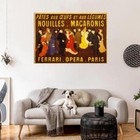 501680 French Opera Theatre - Vintage       24x18 Wall Print Poster