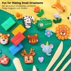 117 Pcs Small Block Polymer Clay Kit  95 Unique Colors   Extra Basic Colors     