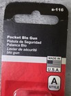 Lot 2 Milton Adjustable Aluminum Pocket Bio Gun S-116 A Style