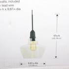 Home Decorators Collection Led Pendant Aged Bronze Glass 60w 60v