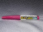 Walt Disney World Mickey Advertising Pen Made In Denmark Red Pink Disneyana