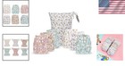 Double Gusset Cloth Diapers With Microfiber Inserts