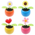 Solar Dancing Butterfly Toy - Colorful Animated Bobblehead Dancer For Home Decor