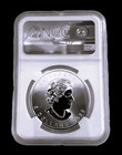 2022 Canada Maple Leaf 1 Oz  Fine Silver Coin 9999 Celebrate 35 Years   Ms69 Ngc