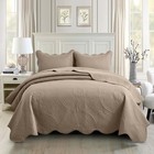 3 Piece Quilt Bedspread Bedding Set Reversible Comforter Sets Twin Queen King