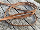 Lightly Used Light Oil Leather Western Split Reins 7  Ft X 3 4   