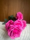 7 Heads Silk Rose Bouquet Artificial Flowers Diy Wedding Home Table Vase Decor