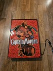 Vintage Captain Morgan Rum Liquor Display 18 5  Light Up Bar Sign Man Cave Decor