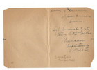 1918 Les Foyers Du Soldat Letter Aef Soldier Wwi Cac 52nd Artillery