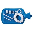 Reusable Premium Quality Latex Home Enema Douche Kit Hot Water Bottle Bag Set