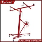 Findmall 16ft Drywall Lift Plasterboard Panel Sheetrock Hoist Lifter Carrier