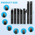 Indexable Lathe Turning Tool 5 8  16mm Shank 21pcs Kit-7pcs Metal Lathe Tools Ho