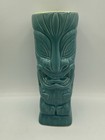 Oggi Ceramic Tiki Mug 23oz Blue   Green New Hawaiian Tropical 8 1 4 Inch Tall