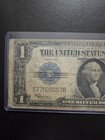 1923  1 Silver Certificate Large Note Blue Seal -horse Blanket - Spellman White