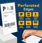 6000 4x6 Ups Direct Thermal Shipping Labels Fanfold Rollo Zebra  ships Same Day 