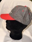 Ariat Youth Gray Red Snapback Hat Western Rodeo Baseball Cap One Size Osfm